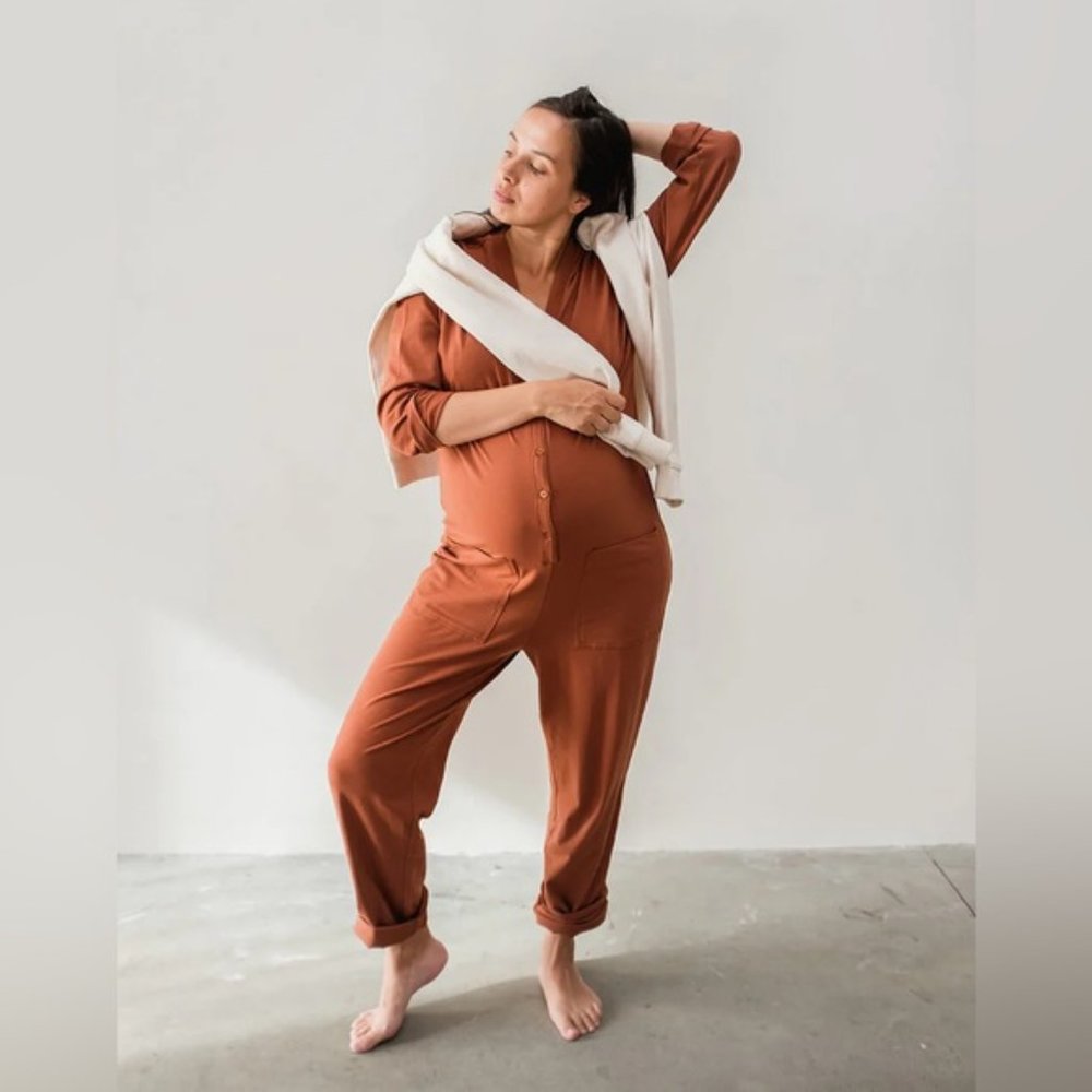 Storq Max Utility Jumpsuit Size 2 (Small), Cinnamon Color